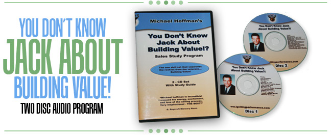 You Don't Know Jack About Building Value! audio program